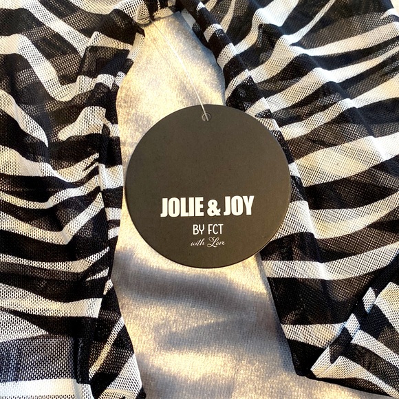 NWT Jolie & Joy Semi-Shear Bodysuit Sz. M - Picture 3 of 12